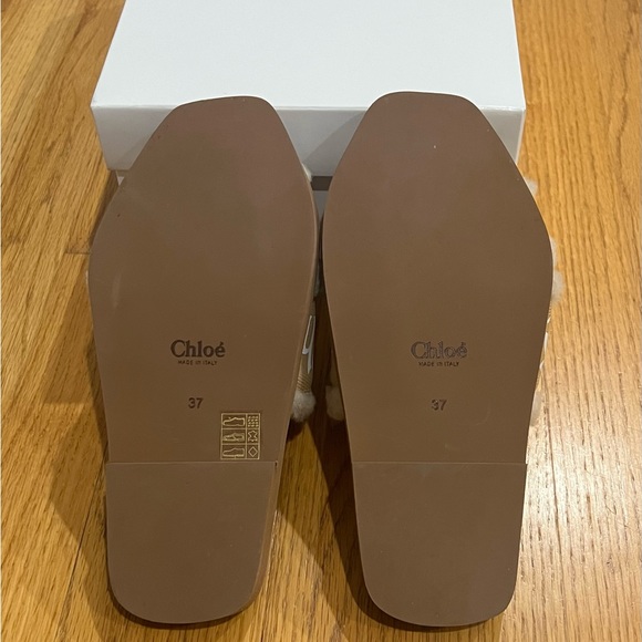 Chloe Woody Shearling Slide - Picture 8 of 11